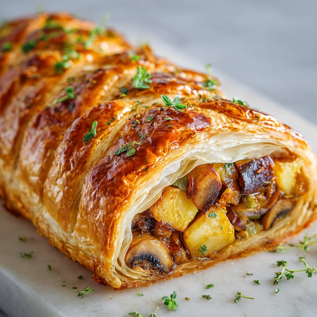 Vegetable Wellington: A Stunning Dish for Special Occasions Recipe - Recipe Image