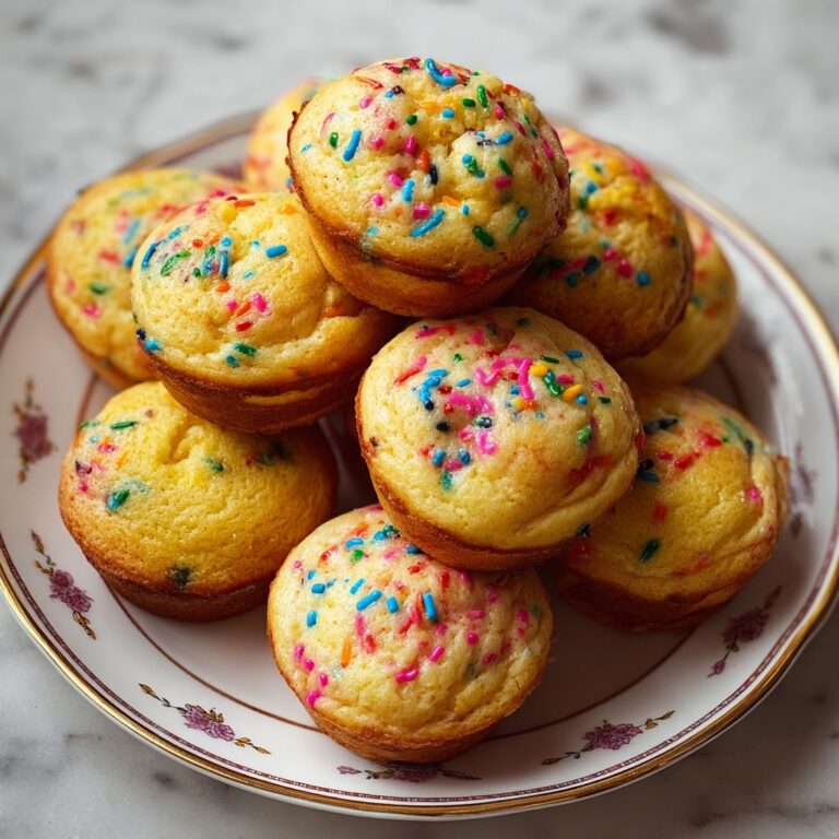 Mini Funfetti Muffins Recipe