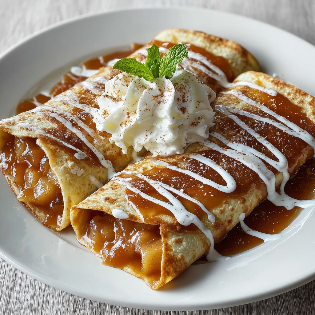 Apple Pie Enchiladas Recipe - Recipe Image