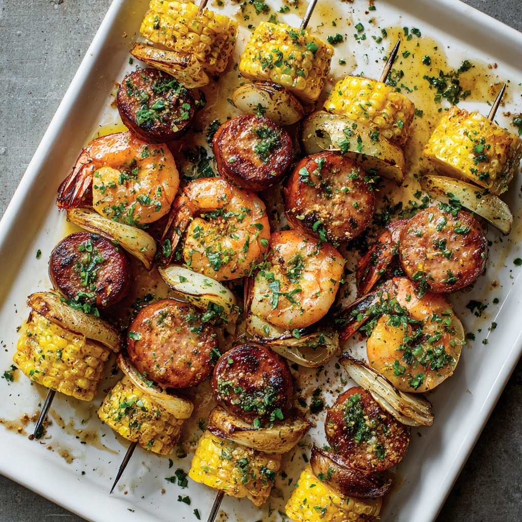 Grilled Shrimp Kebabs Recipe - Recipe Image