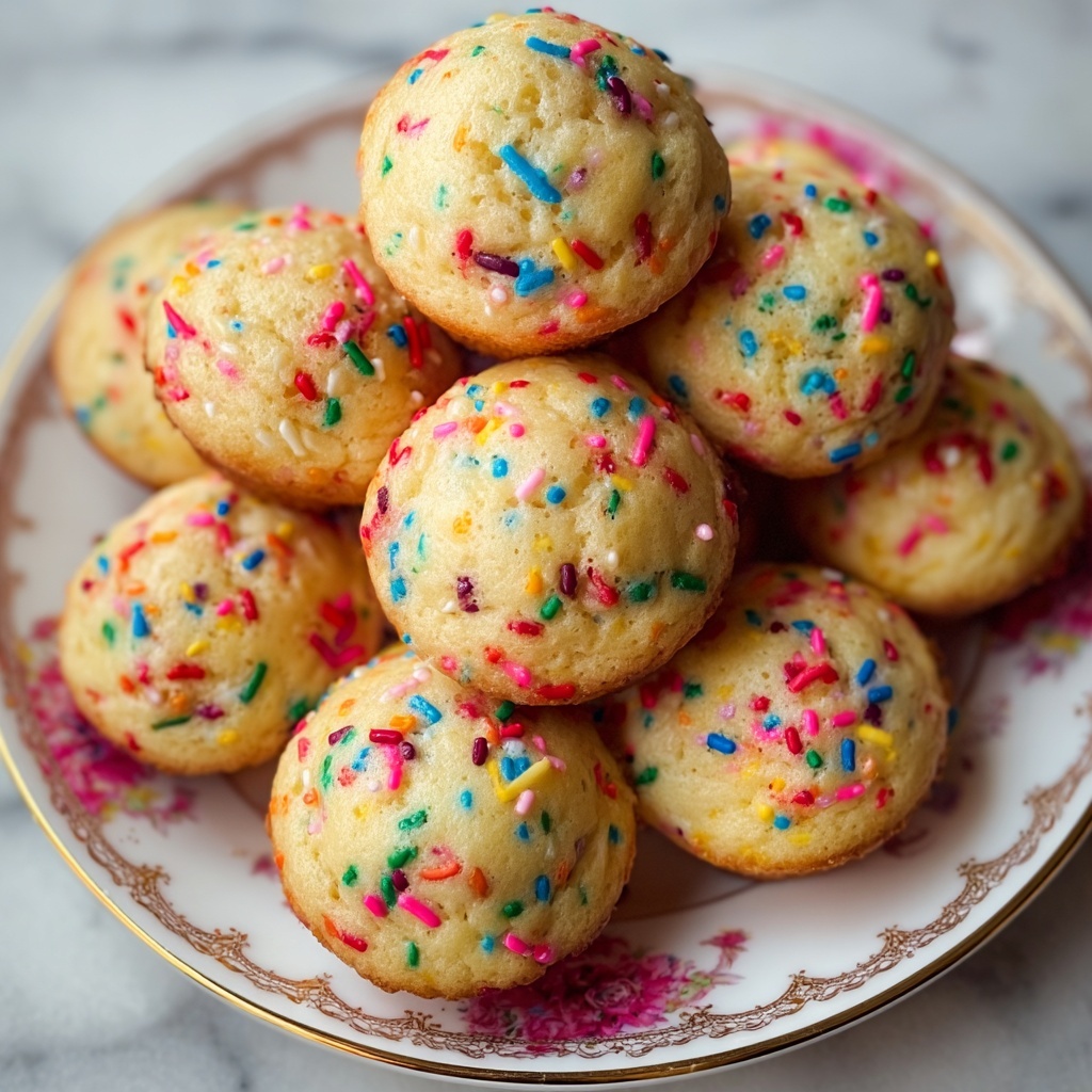 Mini Funfetti Muffins Recipe - Recipe Image