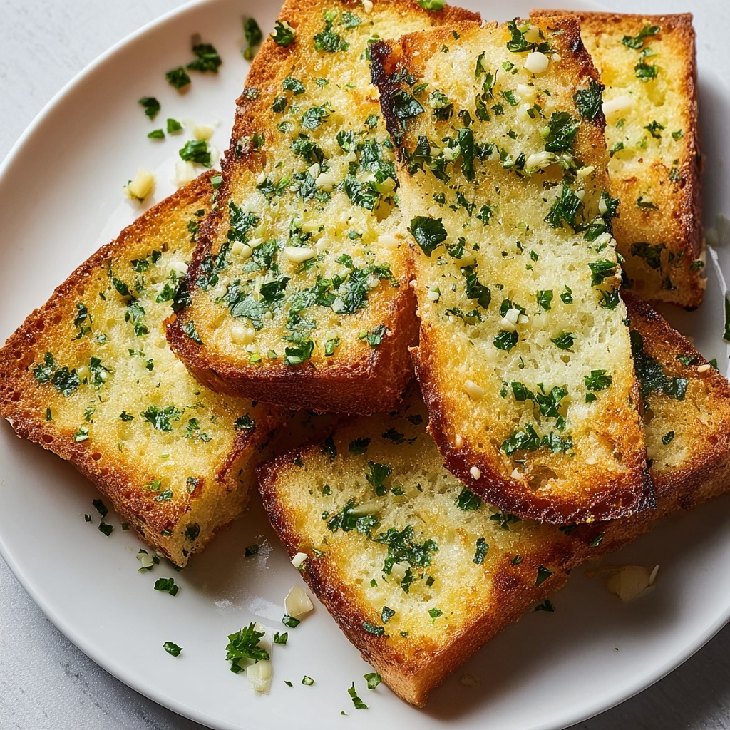 Air Fryer Cheesy Garlic Bread Recipe - Recipe Image