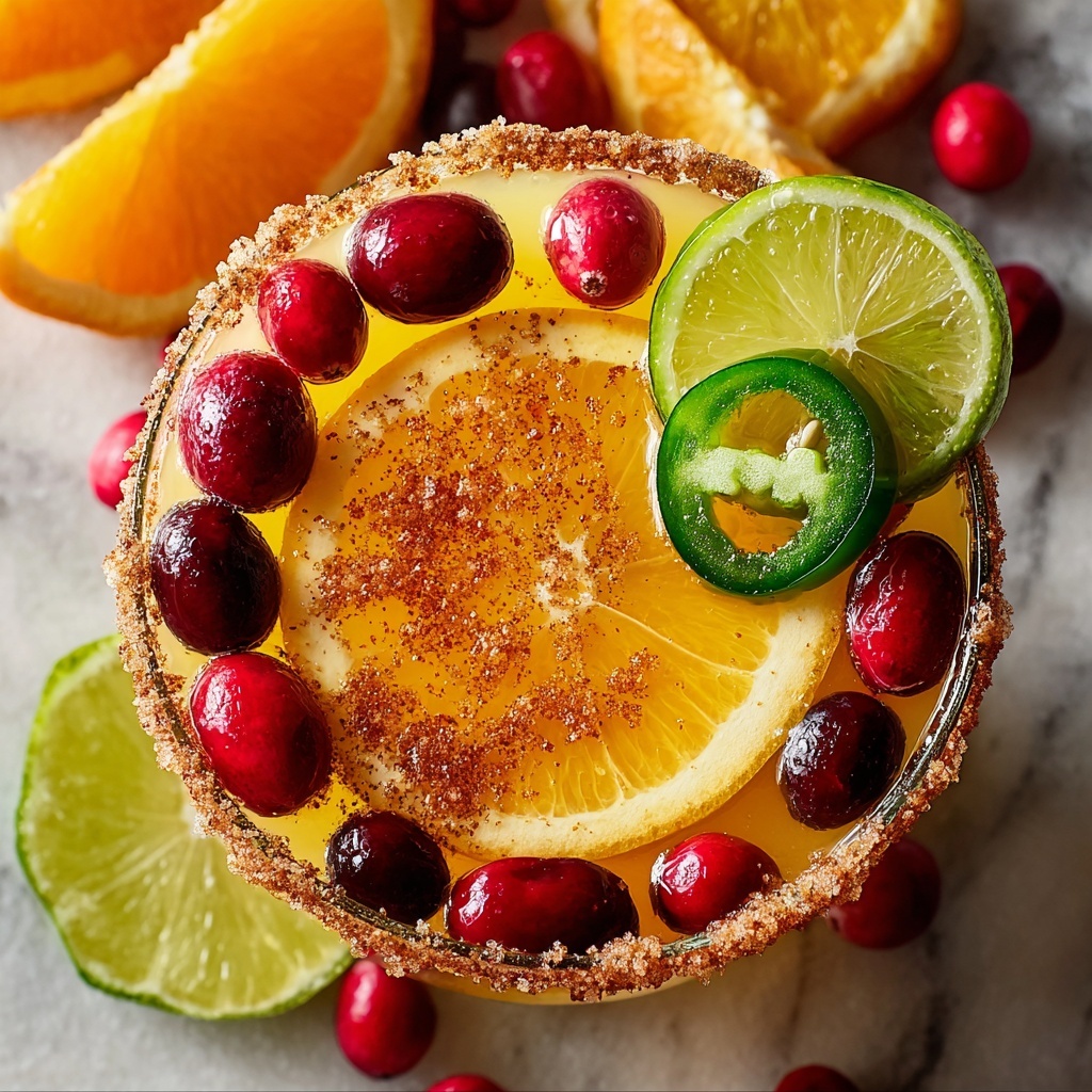 Festive Spiced Thanksgiving Margarita with Citrus Infusion Recipe - Recipe Image