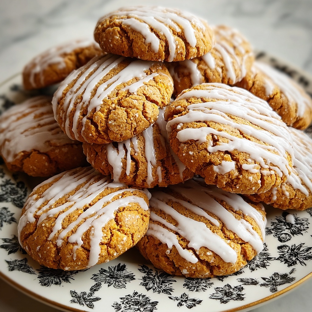 Soft Iced Pumpkin Cookies Recipe - Recipe Image