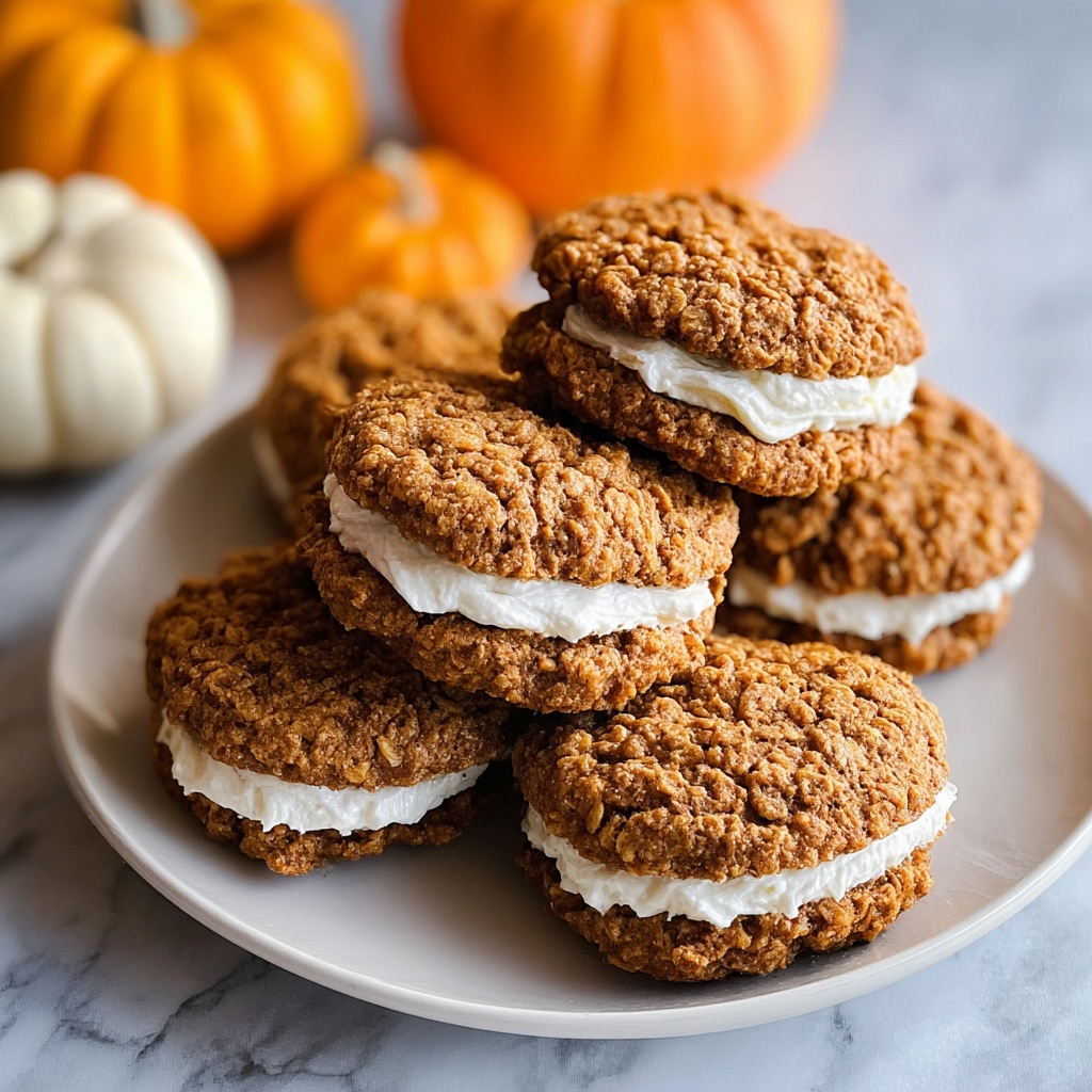 Pumpkin Oatmeal Cream Pies Recipe - Recipe Image